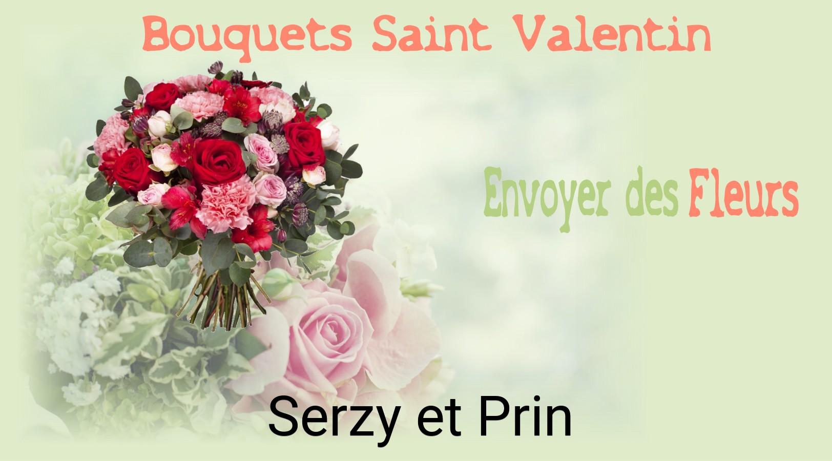 Roses de Saint-Valentin livrées à Serzy-et-Prin
